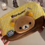HK1 Hoạt Hình Dễ Thương Rilakkuma Hộp Đựng Bút Chì Trường Quà Tặng Cho Bé Gái Dung Tích Lớn Văn Phòng Phẩm Hộp Bảo Quản KH1