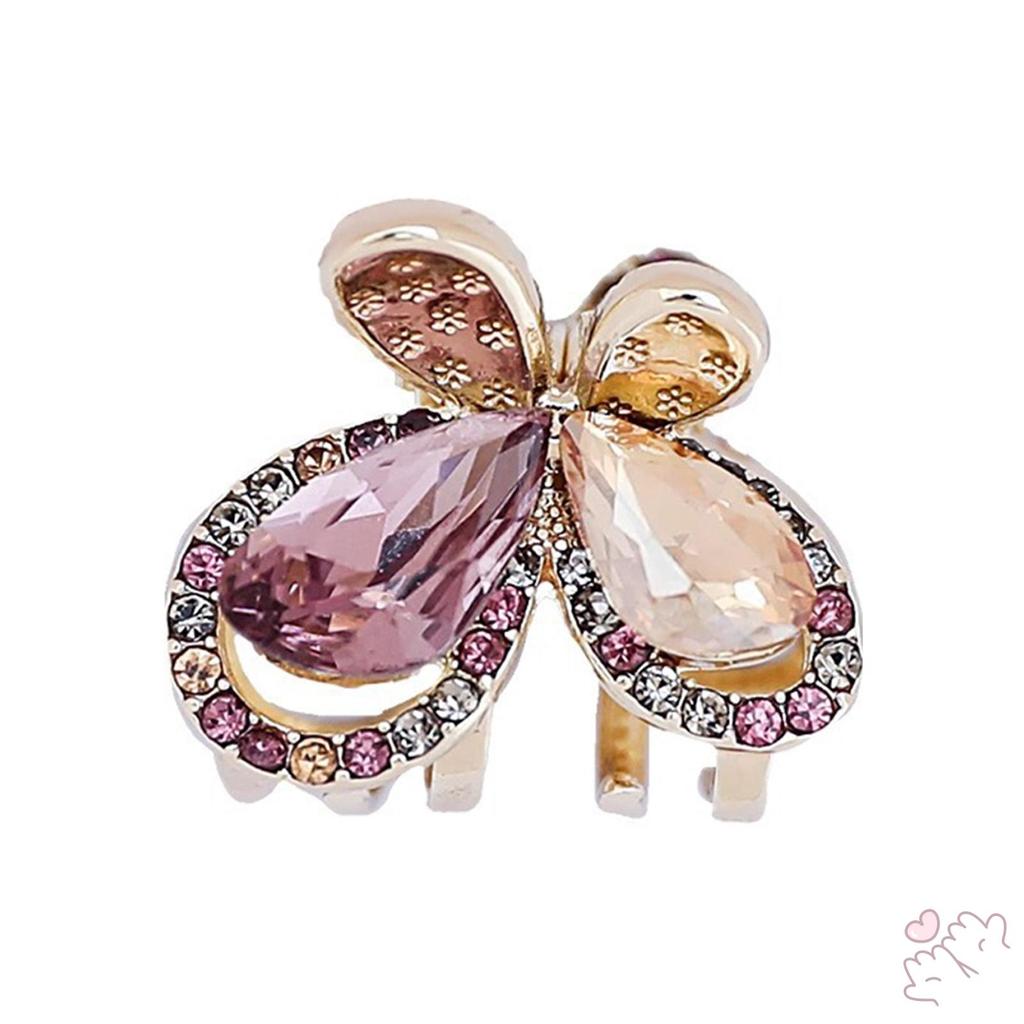 Kẹp Tóc Barrettes Màu Hồng Bướm, Phù Hợp Sử Dụng Hàng Ngày Cho Phụ Nữ và Trẻ Em