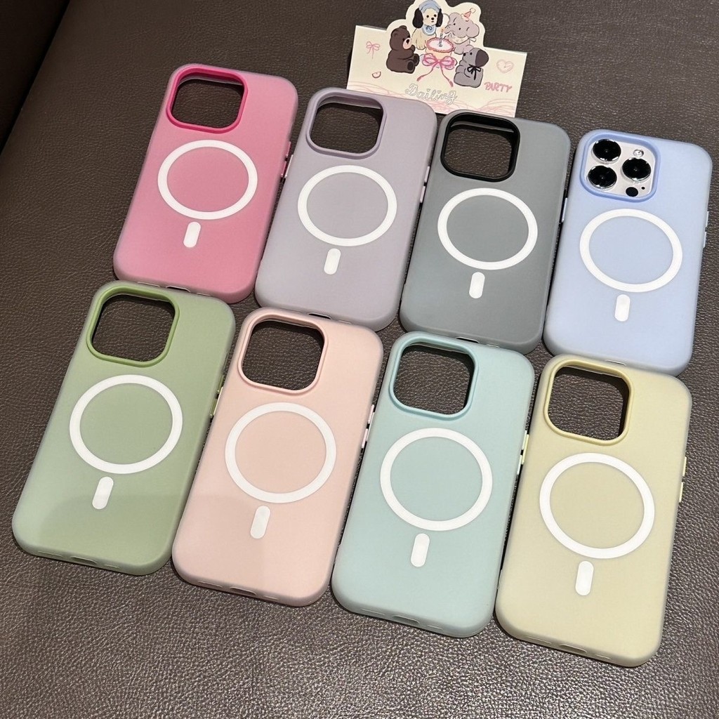 Mới từ hút 2in-1 jelly cho iPhone17 vỏ 16promax đơn giản iPhone15 vỏ trống 14plus/12Bền vữngVỏ