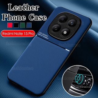 Dành Cho Note15 Pro 2025 Vỏ Cho Redmi Note 15 Pro Plus 15Pro + 1 5 Note15Pro + Note15ProPlus 4G 5G Giá Đỡ Ô Tô Mờ Ốp lưng TPU Silicon Ốp Lưng Chống Sốc
