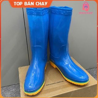 [ RẺ VÔ ĐỊCH ] Ủng XanhĐế Vàng - Ủng Bảo Hộ Lao Động Đi Mưa, Làm Vườn , Cao Su Mềm Cao Cấp