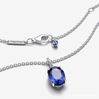 Vòng cổ mặt dây chuyền Halo S925, Giao hàng nhanh