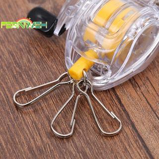 [Fernweh] Fly Fishing Reel Key Ring Móc khóa câu cá Quà tặng cho những người yêu thích câu cá với dây có thể thu vào Phụ kiện Pesca [MỚI]