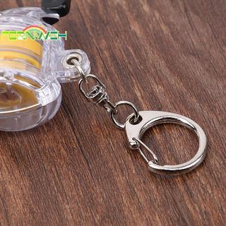 [Fernweh] Fly Fishing Reel Key Ring Móc khóa câu cá Quà tặng cho những người yêu thích câu cá với dây có thể thu vào Phụ kiện Pesca [MỚI]