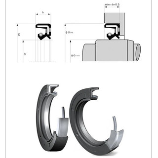 Phốt dầu bộ xương TTO TC 48 / 50 * 65 / 67 / 68 / 70 / 72 * 7 / 8 / 9 / 10 / 12 TC 48 * 65 * 7 TC 48 * 65 * 8 TC 48 * 65 * 9 TC 48 * 65 * 10