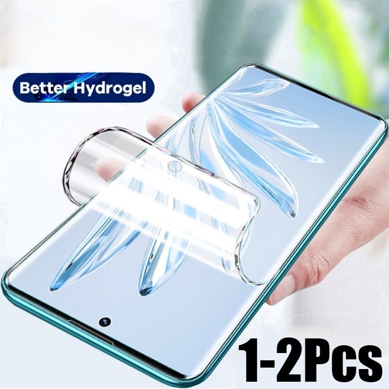 1-2 Chiếc Full Cover Siêu Mỏng Bảo Vệ Màn Hình Matte Film Cho Redmi Note 14 14R 14S Pro Plus 4G 5G Ấn Độ Trung Quốc Chống Gián Điệp Riêng Tư Chống Ánh Sáng Xanh Hydrogel Film HD Phim Mềm