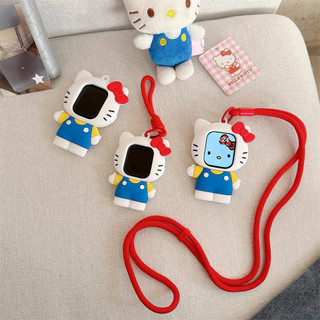 Vỏ bảo vệ Hello Kitty Vỏ mềm trọn gói Thích hợp cho iwatch S11 10 9 8 utrra 7 6 5 4 SE 3 2 1 Size 38mm40mm41mm42mm44mm46mm49mm