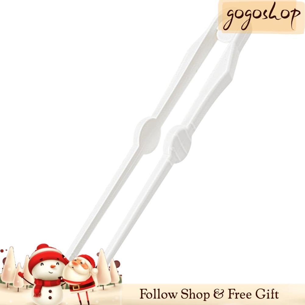 Gogoshopp Kẹp Cho Trẻ Em Ăn Nhẹ Đũa Nhựa Kẹp Chắc Chắn Đa Năng Chip Nhỏ Tiện Lợi Món Khai Vị Phục Vụ Thức Ăn Đá Viên Trà Tiệc Cà Phê Và Lọ