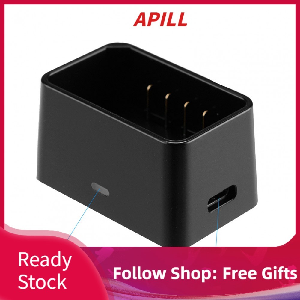 Apill Godox VC26 USB Sạc Pin DC 5V Đầu Vào 8.4V Đầu Ra Để Sạc V1S V1C V1N V1F V1O V1P đầu Tròn Đèn Flash