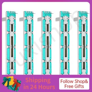 Iuxishop 5 Cái Trượt Chiết Áp B10K Bộ Trộn Thẳng Đôi Kênh