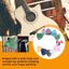 100 Chiếc Đàn Guitar Chọn, Độ Dày 0.46 Mm Nhiều Màu Sắc Celluloid Guitar Pick Plectrums Cho Đàn Guitar Điện, Acoustic