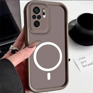Ốp Điện Thoại, Dành Cho Redmi Note 10 Pro / Note 10 10S, Ốp Lưng Cho Redmi Note 10 Pro Max, Có Sạc Không Dây, Nhãn Dán Vòng Từ Tính, Vỏ Silicon Mềm Chống Sốc, Điện Thoại Toàn Thân Prot