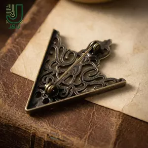 Trâm Cài Tam Giác Rỗng Cổ Điển - 5 Đôi Cho Nam Giới Sử Dụng Hàng Ngày