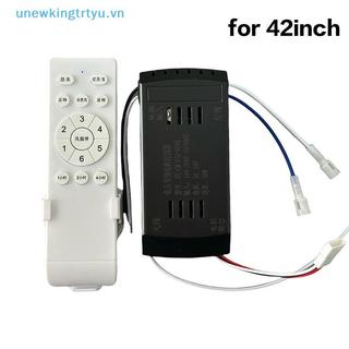 Unewtyu 6 Tốc Độ Quạt Trần Điều Khiển Từ Xa Có Đầu Thu Cho Điện Áp Thấp Năng Lượng Hiệu Quả Có Thể Điều Chỉnh Yên Tĩnh Sử Dụng Trong Nhà Trang Trí Hiện Đại VN