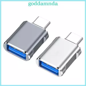 GODD Bộ chuyển đổi USB sang Type C tốc độ cao Bộ chuyển đổi OTG Độ bền kim loại Xây dựng phích cắm và chạy Nhiều thiết bị Tương thích