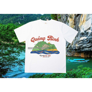 Áo thun Quảng Bình , áo du lịch việt nam, chất thun 250gsm from babytee và oversize