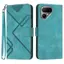 Ốp Lưng Cho Tecno Pova Curve 2 Dòng Thiết Kế Họa Tiết Thẻ Da Solots Dây Đeo Tay TPU Mềm Chống Rơi Vỏ Điện Thoại