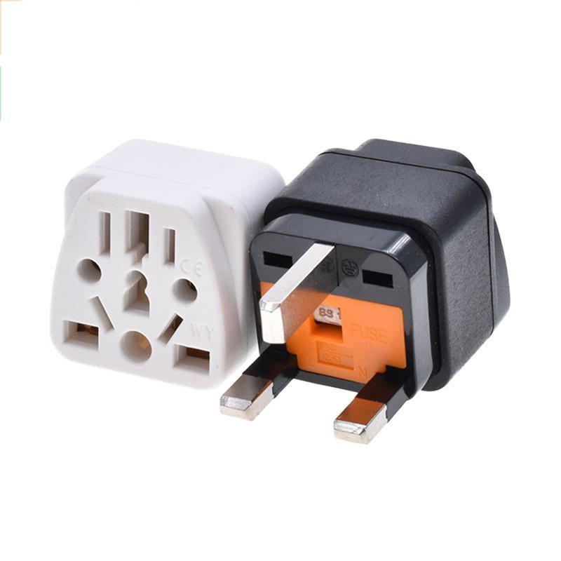 Newsmallbrains UK Travel Plug Adapter Loại G Ổ Cắm Chuyển Đổi Đa Loại Soet Sang Anh Singapore Malaysia Bộ Chuyển Đổi Nguồn Điện Có Cầu Chì 13A NSB