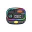 Tẩu Sạc Ô Tô Đa Năng WIWU Wi-QC031 - Bluetooth 5.3, Đèn LED 7 Màu, Sạc Nhanh 38W - 2 Chế Độ Phát Nhạc