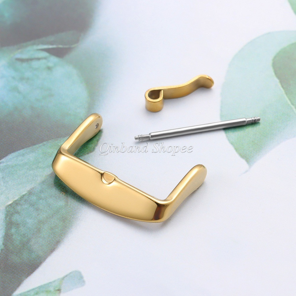10-24mm Khóa đồng hồ bằng thép không gỉ được đánh bóng – Khóa Tang mạ IP chống phai 3.0mm, Khóa kim loại thay thế 12 / 14 / 16 / 18 / 20 / 22mm