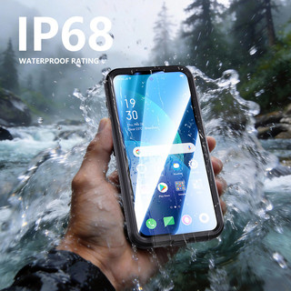 Ốp Lưng Chống Thấm Nước JLK IP68 Cho Samsung Galaxy A57 5G A17 A56 A37 A36 A26 A16 A35 A25 A55 A15 A54 A14 4G Có Dây Buộc Dưới Nước 5M Lặn 360 Full Box Cover
