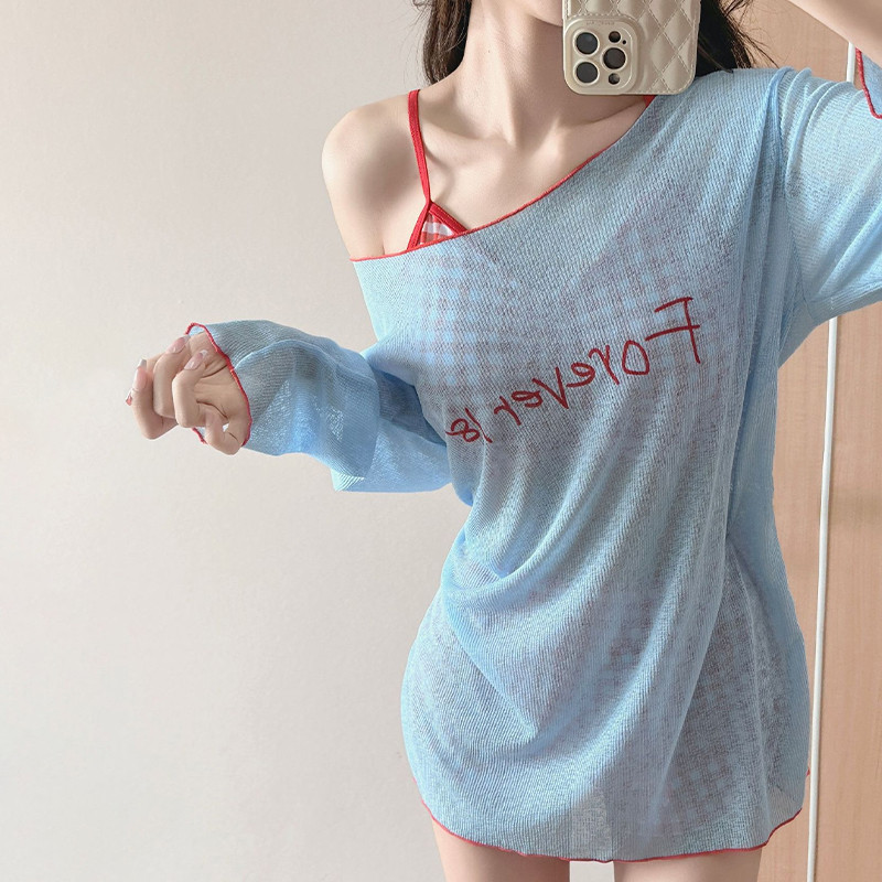 【dynamar】Summer Bộ Bikini 3 Mảnh Dành Cho Nữ Bộ Đồ Bơi Dài Tay Thời Trang Mới Mùa Hè Cỡ Lớn Giảm Béo