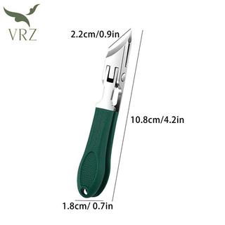 VRZ Nail Clipper Slant Mouth Anti Splash Pointed Nail Clippers Lớn chéo sắc nét cắt móng tay Kéo móng tay cho rãnh móng tay HOT