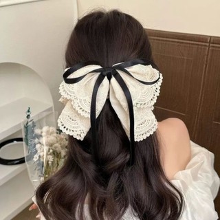 Kovoi - Phụ Kiện tóc Bohemian ngọt ngào, ren đẹp với nơ đuôi ngựa, phong cách phương tây cao cấp