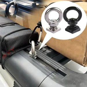 EDB * Mạnh mẽ 8Mm 304 Thép không gỉ Khe cắm T Bolt Chống rỉ sét Xe Mái Trượt Theo Dõi Bộ Bu Lông Cho Xe Tải Mái Đường Sắt Syste
