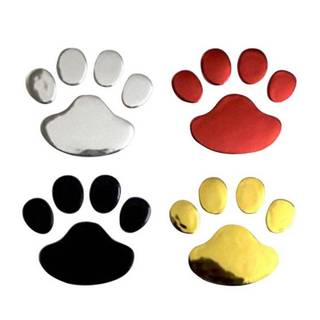 Any2Get5% tắt 1 Tấm Xe Stiers Sáng Tạo Đề Can Paw 3D Động Vật Chó Mèo Chân In Decal Xe Motocycle Stier Phụ Kiện Xe Hơi