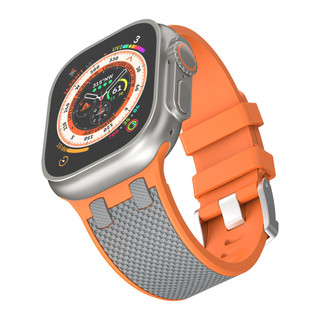 Dây đeo silicon thể thao Farmhouse Oak cho Apple Watch Ultra 42 / 44 / 45 / 49 / 46mm i-watch Series Ultra11 / 10 / 9 / 8 / 7 / 6 / 5 / 4 / 3 / 2 / 1