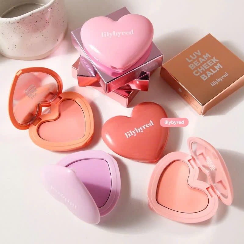 lilybyred Luv Beam Cheek Balm – Phấn Má Dạng Kem, Lên Màu Tự Nhiên, Dễ Tán