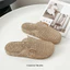VN Women 's Open Toe Mules, Thiết kế màu trắng sữa trong suốt, thoáng khí với mũi khoan thông gió