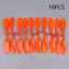 SWEET 10 Chiếc 180 Mm Dây Cao Su Chạy Bằng Cánh Quạt Cho Mô Hình Máy Bay Cánh Quạt Cung Cấp Sinh Viên Máy Bay Spinner n