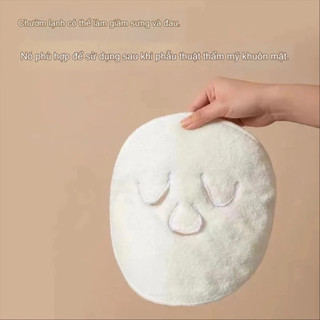 Khăn nén nóng / lạnh dày 2 lớp Khăn Cotton nguyên chất Mặt nạ SPA Mặt nạ nén nóng Mặt nạ làm đẹp dưỡng ẩm Trẻ hóa làm đẹ