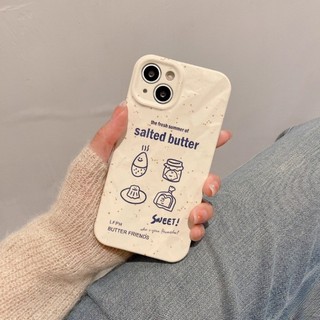 Dành Cho IPhone17161514131211ProMax X XR XS Max 7 8 Plus Phim hoạt hình Toast Jar Pleated trường hợp điện thoại