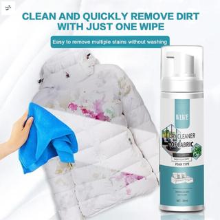 200ml Thảm Chất tẩy rửa vết bẩn Chất tẩy rửa khô Hương thơm tươi Thiết thực Chất tẩy rửa bọt đa năng cho nệm Ghế ô tô Thảm Sofa