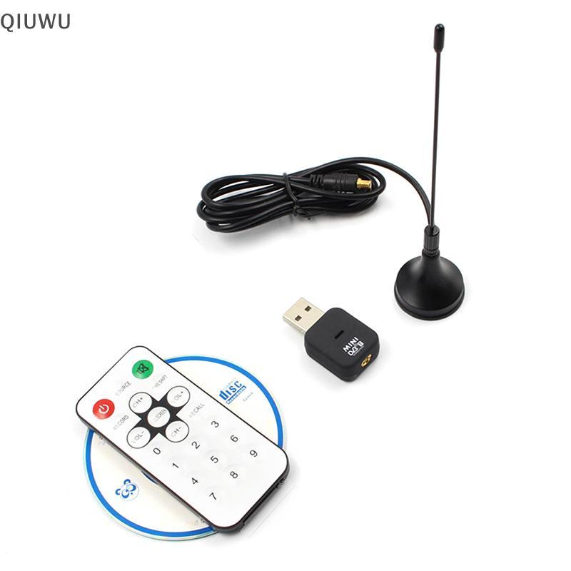 QIUWU Digital DVB-T2 / T DVB-C USB 2.0 Bộ thu tín hiệu TV có điều khiển từ xa.