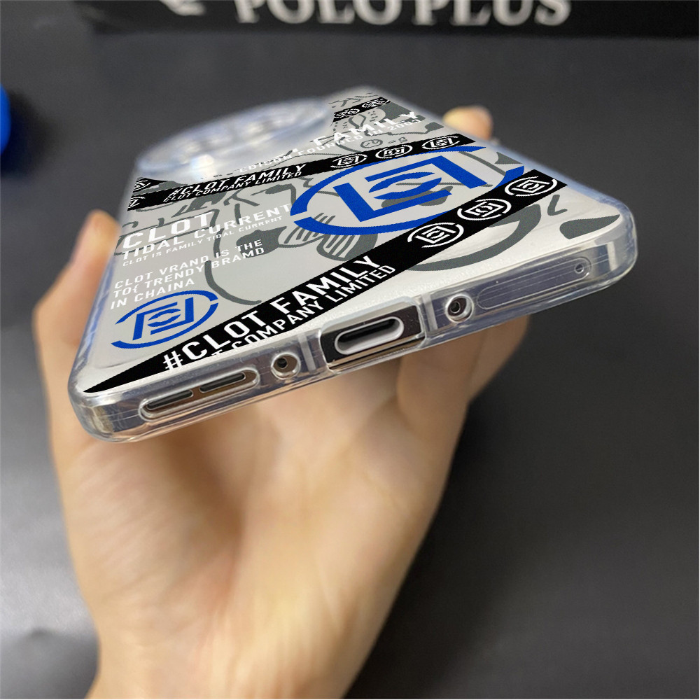 Thương Hiệu Thời Trang TPU Mềm Trong Suốt Dành Cho Oneplus 15 13 13R 13T 12 12R 11 Ace 5 Pro Ace 3 3V 2V Nord 5 Bảo Vệ Camera Chống Sốc One plus