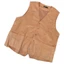Men's Suedes Vest Cowboy Style Western Waistcoat Casual Slim Fit Suit Vest