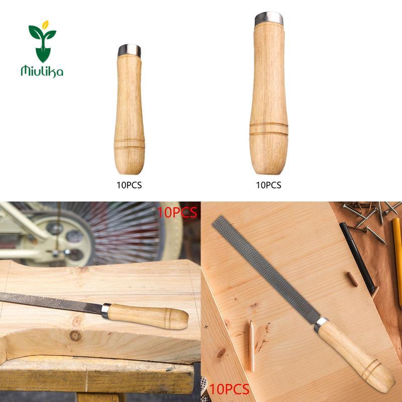 Miulika 10x Gỗ Xử Lý Tập Tin Phụ Kiện Thay Thế Vít Trên Gỗ Cứng Đánh Bóng Thủ Công