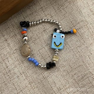 Vòng Tay Hoạt Hình Dễ Thương Nhiều Màu Sắc, Đính Hạt - Phong Cách Sang Trọng từ KLUZ