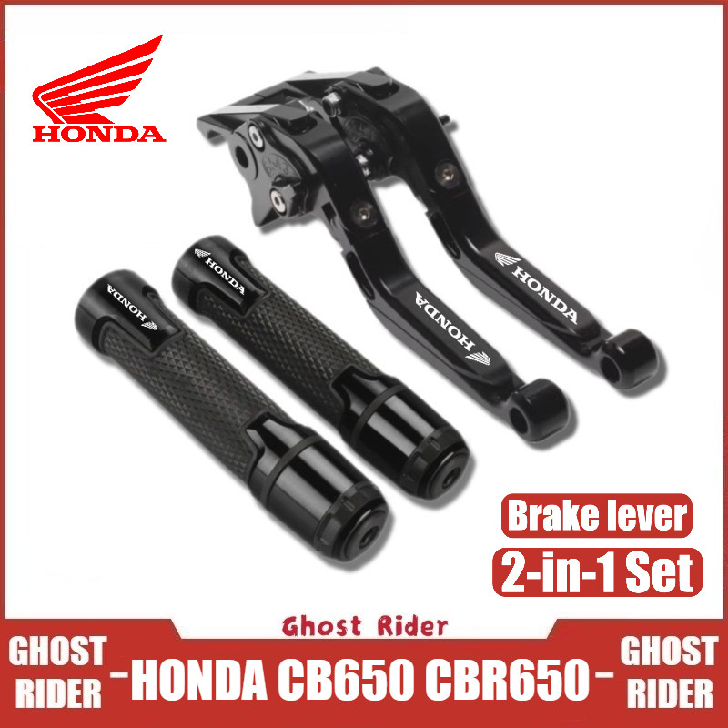 Dành Cho Xe HONDA CBR650R / CBR650F / CB650F / CB650R Có Thể Điều Chỉnh Cần Phanh Tay Cầm Bộ Nhôm CNC