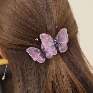 Kẹp Tóc & Phụ Kiện Đầu Thêu Vải Sang Trọng, Phong Cách Cổ Xưa, Perfect cho Mùa Xuân