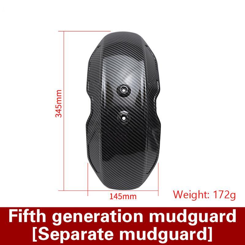 COD xe máy Chắn Bùn sợi carbon kết cấu Chắn bùn xe điện chắn bùn phổ quát sợi carbon