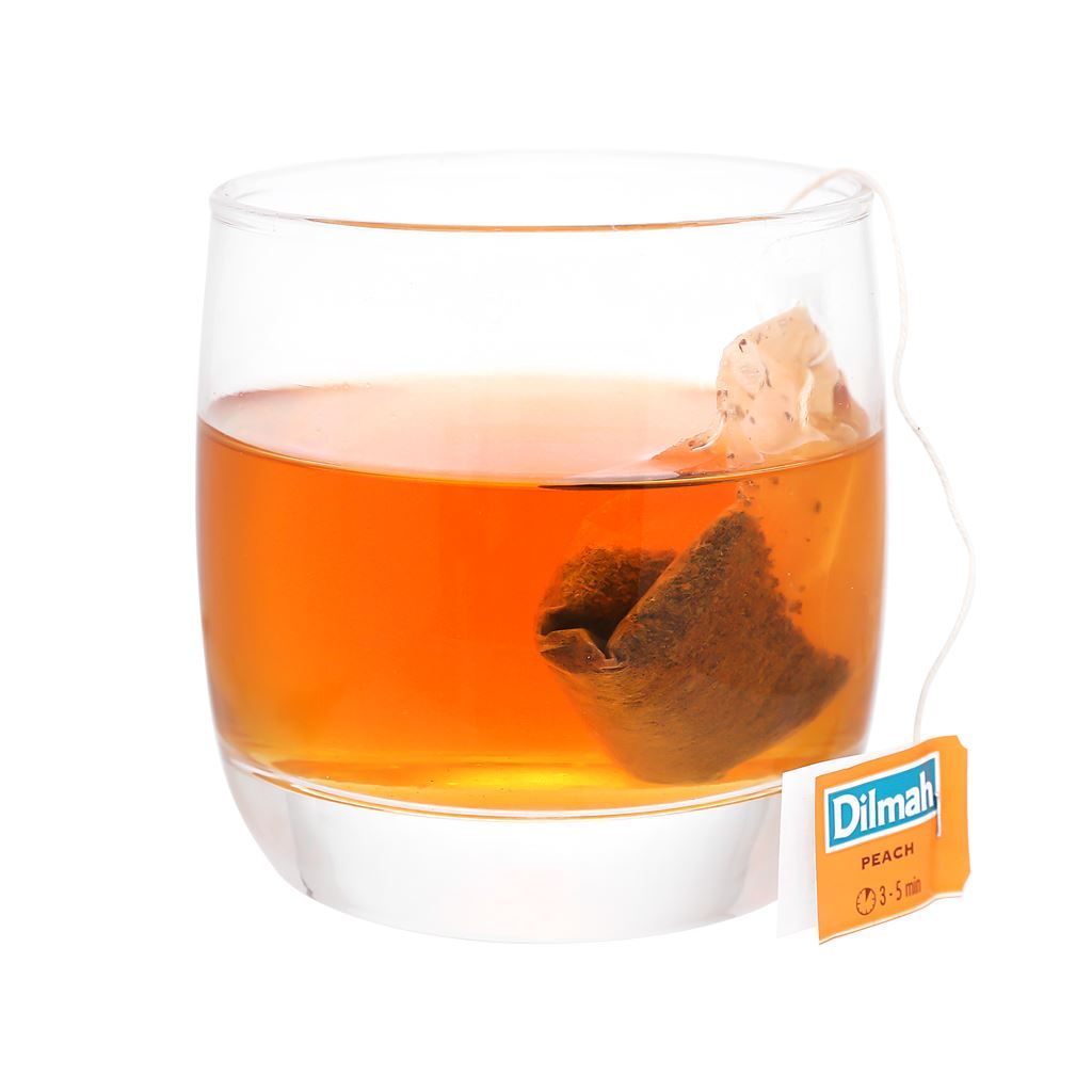 Trà Dilmah Đào Peach Tea 30g (20 túi lọc) Hương Đào Ngọt Dịu, Vị Trà Đậm Đà