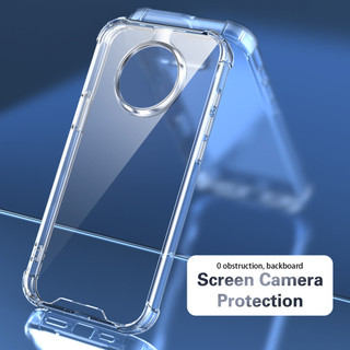Dành Cho OnePlus 7T Ốp điện thoại Pha Lê Trong Suốt Cứng Chống Sốc 4-Corner Vỏ Mỏng Mỏng Chống Sốc