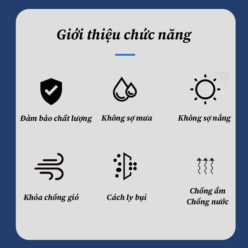 Bạt Phủ Xe Máy Chống Thấm Nước Toàn Thân Cao Cấp - Vải Dù 3 Lớp, Phủ Trùm Ôm Khít, Chống Mưa Nắng & Bụi