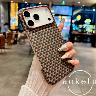 Thích hợp cho vỏ điện thoại Apple 17 iPhone 17 promax họa tiết sợi carbon 16 / 15 / 14 plus mờ 16 pro từ tính 15 / 14 / 13 nửa gói PC vỏ bảo vệ siêu mỏng