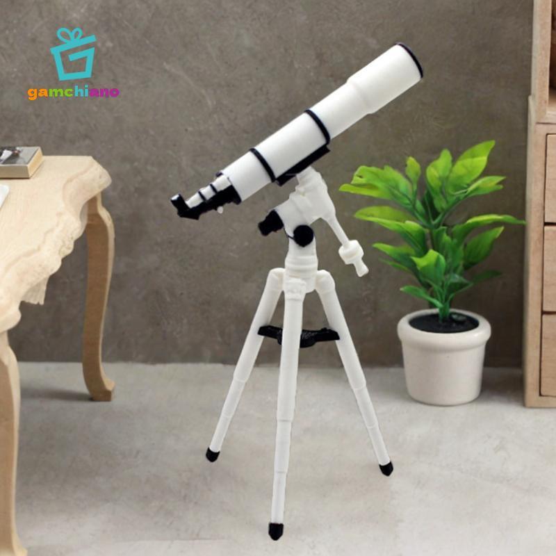 Gamchiano Nhà Búp Bê Kính Thiên Văn Giả Vờ Chơi Đạo Cụ Nhẹ Đồ Chơi Trẻ Em Sưu Tập Di Động
